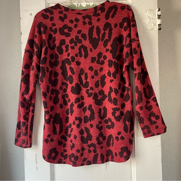 Bombom Animal print sweater size small - Picture 2 of 6